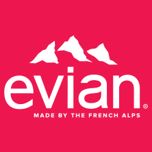 Advertisement for Evian. Click to Product Page.