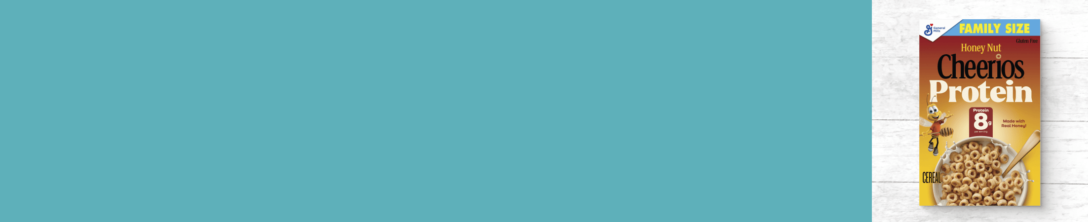 Advertisement for General Mills. Click to product page. 