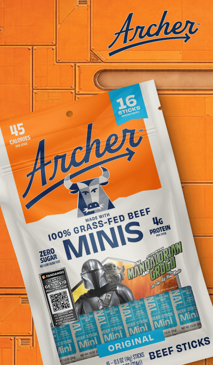 Advertisement for Archer Jerky. Click to product page.