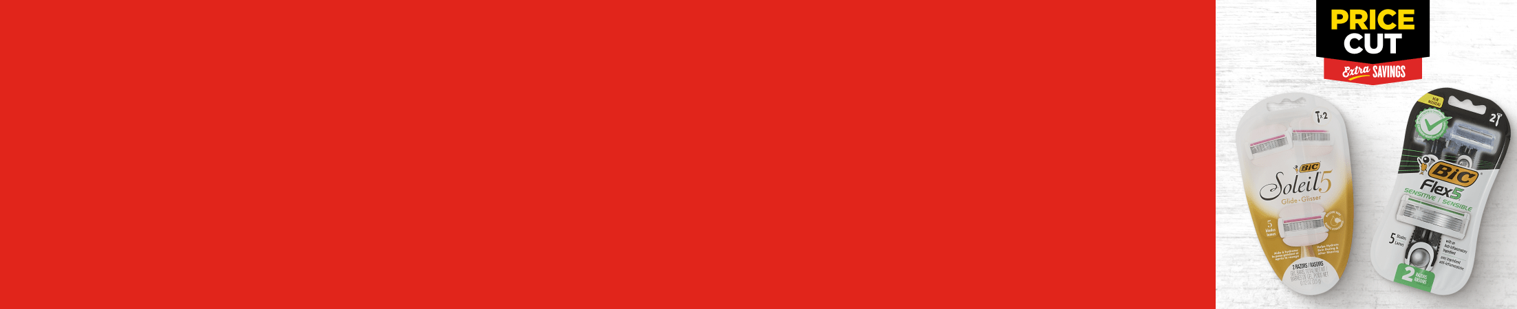 Advertisement for Bic. Click to product page.