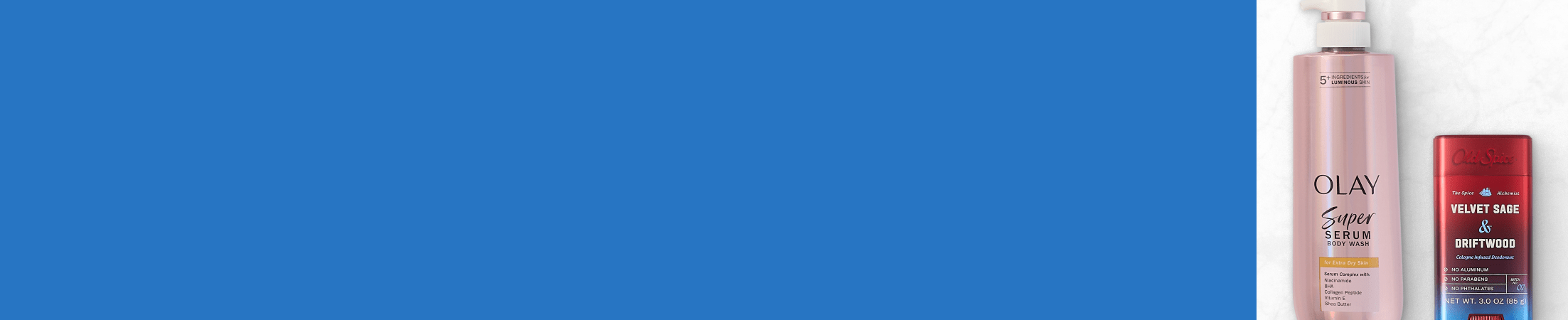 Advertisement for P&G. Click for details