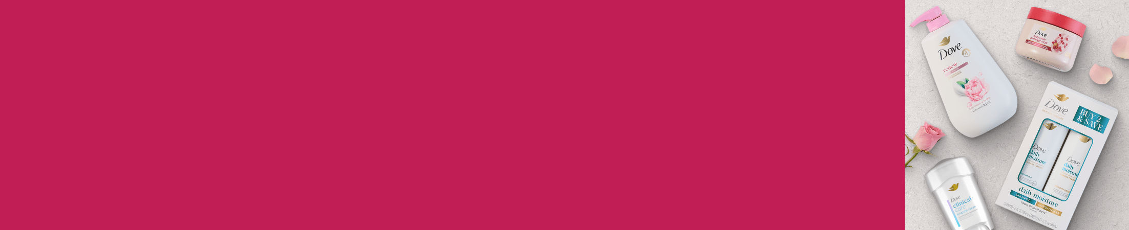 Advertisement for Unilever Dove. Click for Details