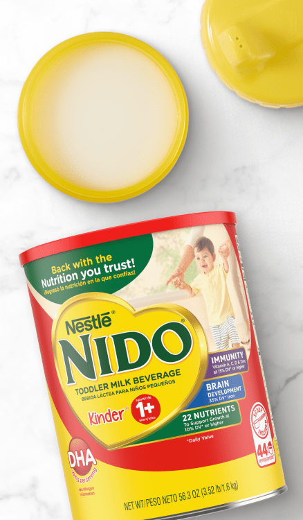 Advertisement for Nestle. Click to product page.