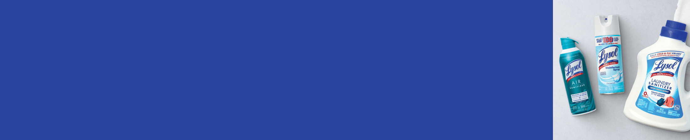 Advertisement for Reckitt. Click to Product Page. 