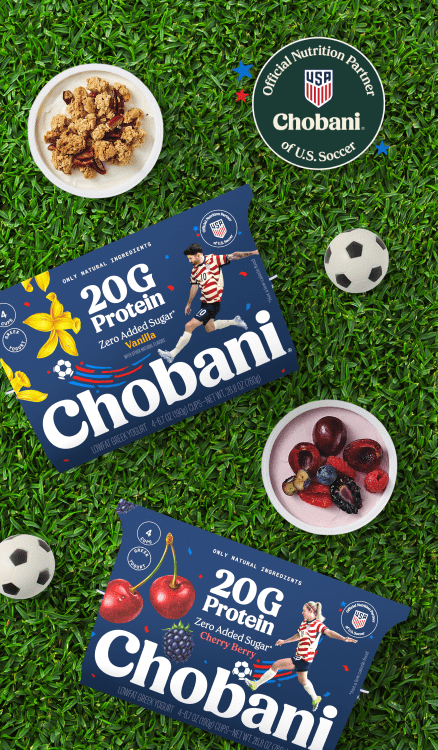 Advertisement for Chobani. Click to product page.