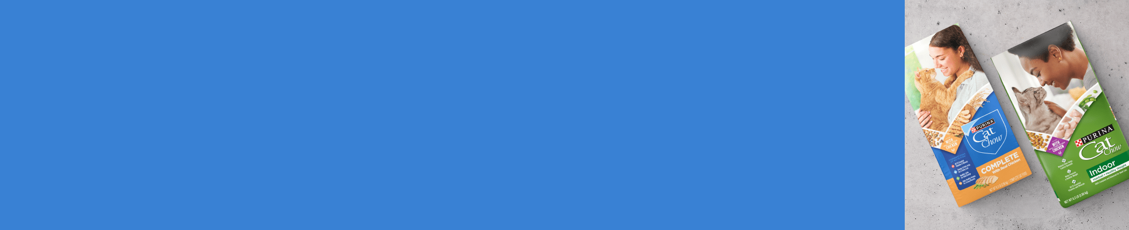 Advertisement for Nestle Pet. Click to product page.