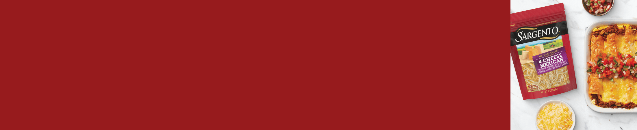 Advertisement for Sargento. Click to product page.